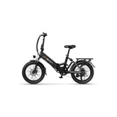 Electric Bike JASION EB7 st - Motor 500W  Battery 48V10AH 20 Inch Mechanical disc brake - Black